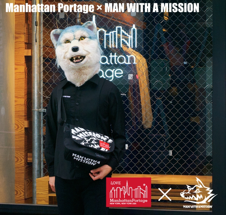 SALE／60%OFF】 限定Manhattan Portage × MAN WITH A MISSION