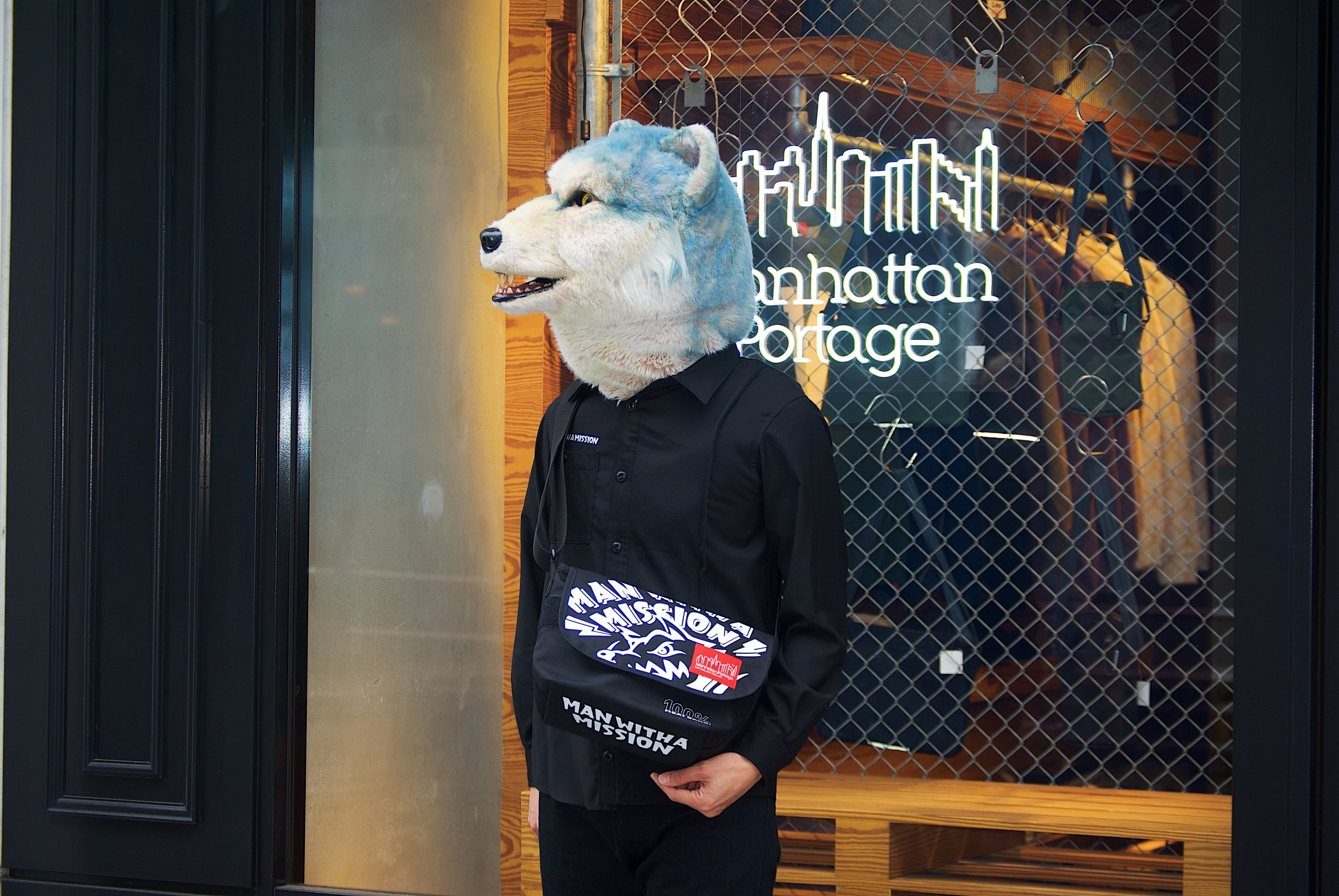 【Manhattan Portage × MAN WITH A MISSION】Casual Messenger Bag JR MAN WITH A  MISSION